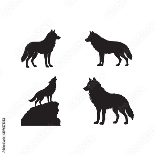 Forest Animal Silhouette Collection