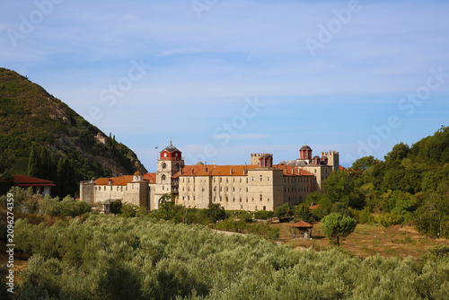 Sacred Patriarchal and Stauropegic Monastery Esphigmenou in Mount Athos, Greece