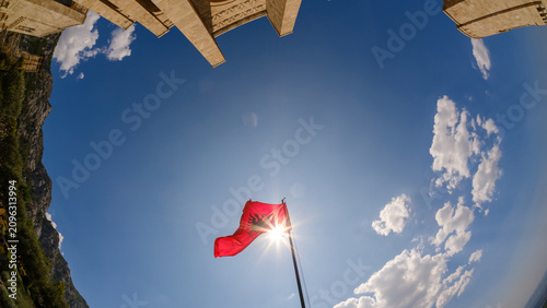 Fotografie Albanian flag
