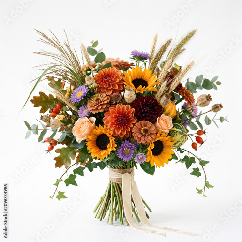 Rustic Autumn Floral Bouquet