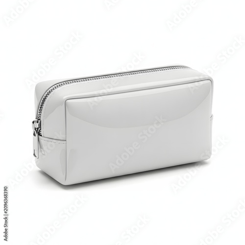 Minimalist laptop with closed lid on table