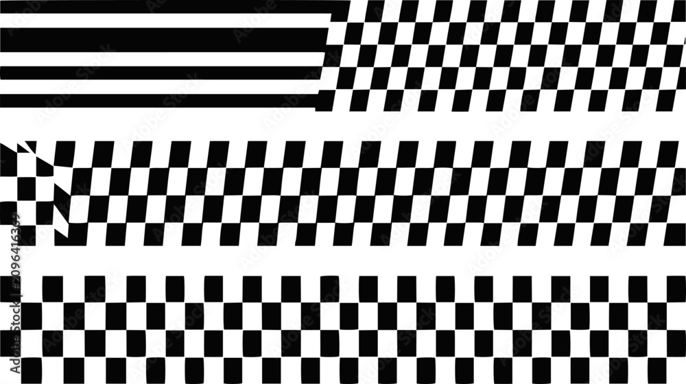 Fototapeta premium Checkered Racing Flag Background with Dirty Grunge Texture and Paint Splashes.