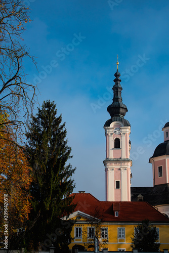 Historic church in Villach, Austria