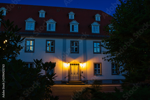Herrnhut, Sachsen, Oberlausitz, Comeniusstraße, Deutschland