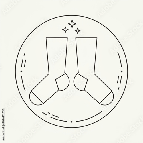 Socks, footwear, fashion icons, minimalist design, black and white