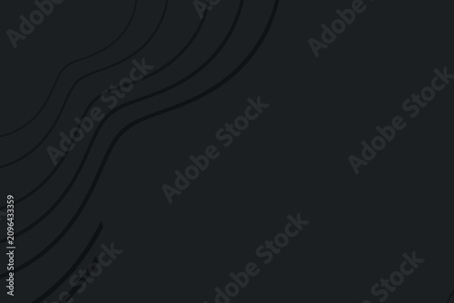 Photos Monochromatic abstract paper surface texture with wavy ridges monochrome waves