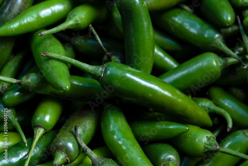 Fotografie Green chillies