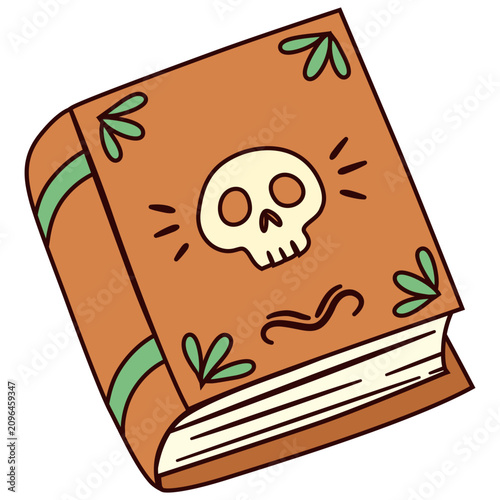 Day of the Dead Ritual Notebook Clipart