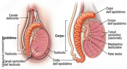 immagine dell'epididimo
