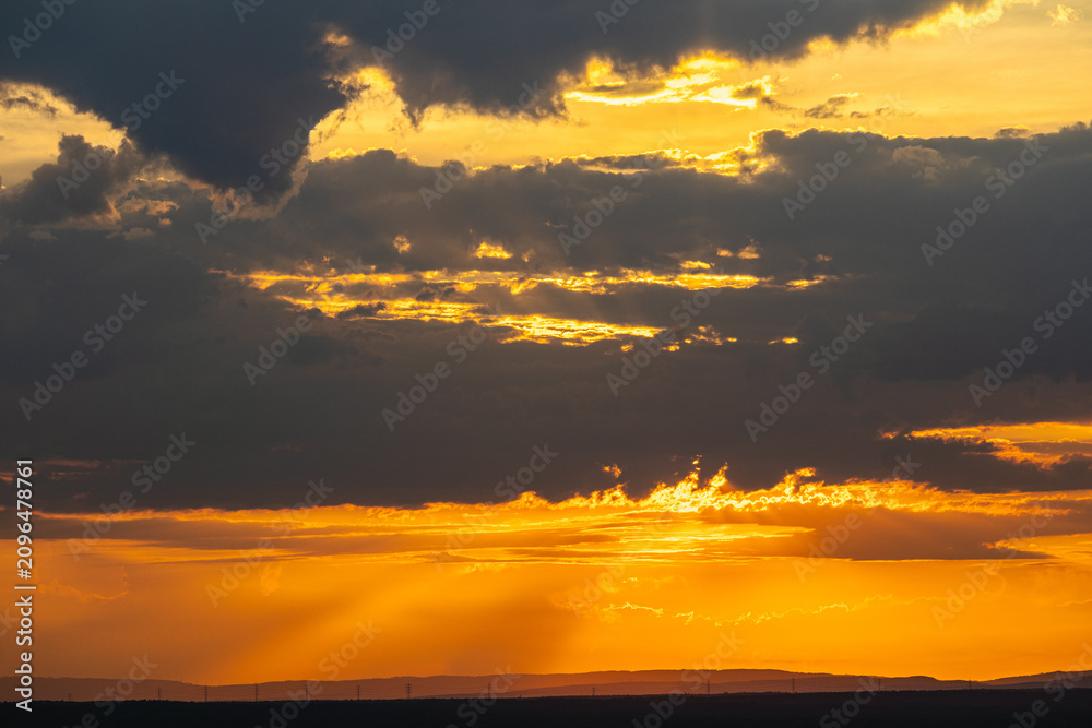 Fototapeta premium Sonnenuntergang