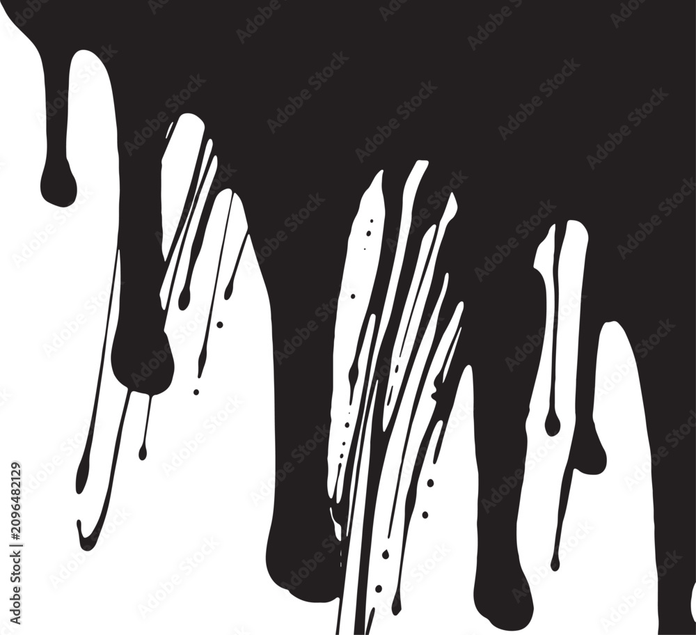 Naklejka premium Black and white of hands with pointed fingers
