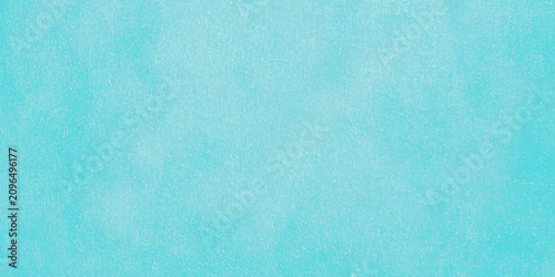 Bilde på lerret Bright cyan and turquoise aqua marine plaster wall texture abstract background f