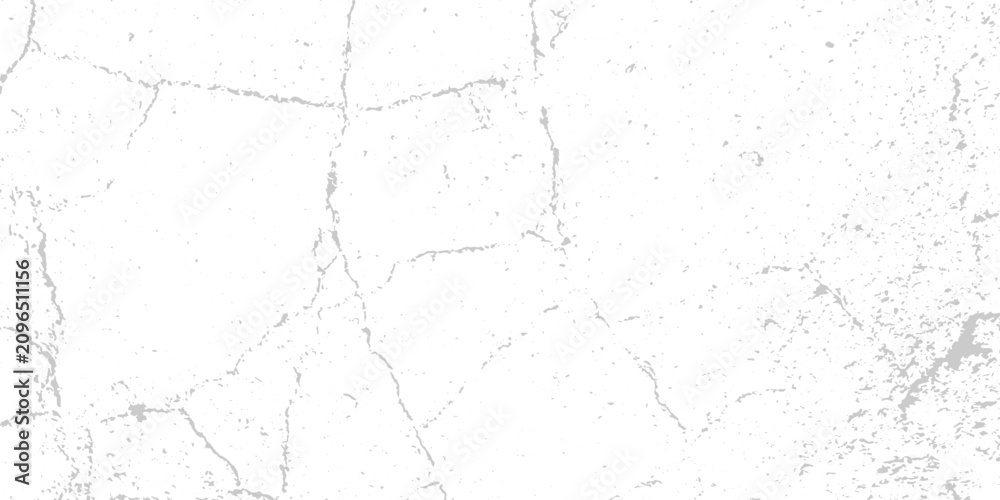 Fototapeta premium Grunge vector background with grey cracks. Cracked wall texture. Cement, plaster, concrete.