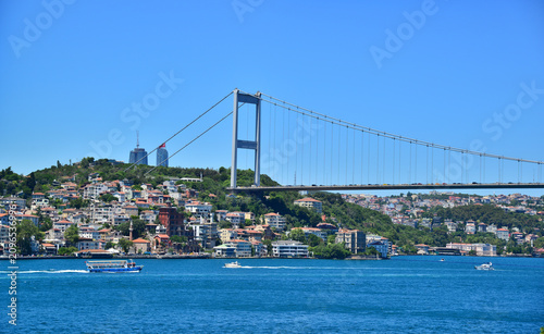 Photography A view of the Bosphorus in Istanbul, Turkey.