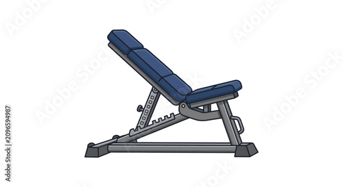 Adjustable Weight Bench for Home Gym Strength Training and Fitness Workouts