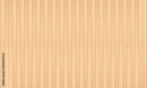 brown wooden parquet background. Vertical lines beige corrugated wall texture