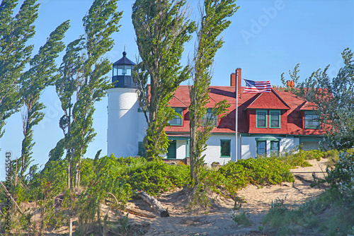 lighthouse on the beach