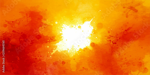 Konstfotografi Abstract Splendor A vibrant explosion of warm, fiery hues captures the essence of abstract expressionism