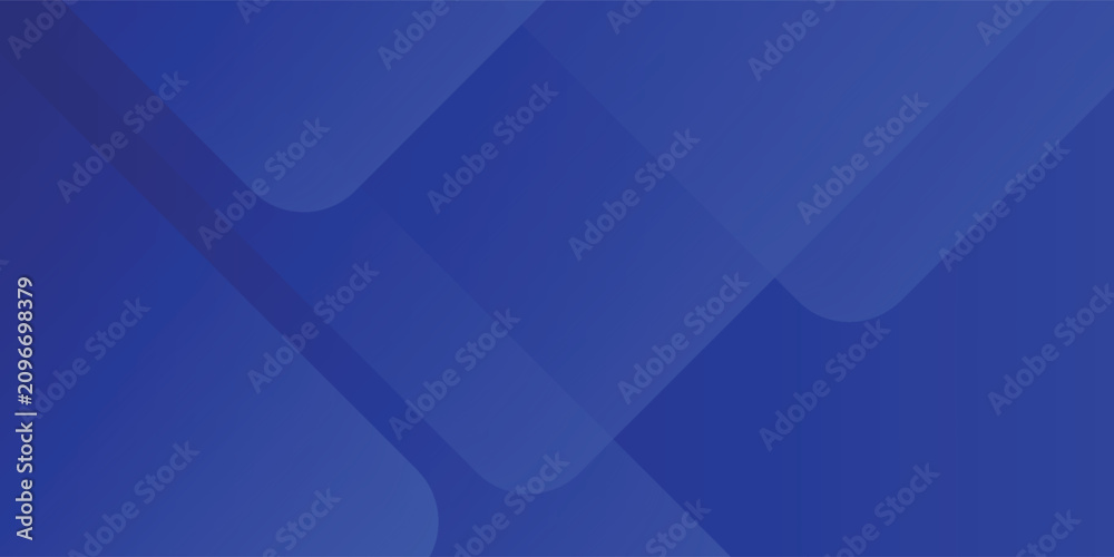Obraz premium Abstract blue background with glowing geometric lines. Modern blue gradient square shape design. Futuristic technology. eps 10