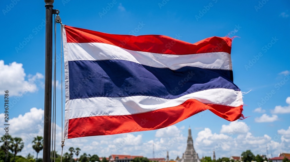 Fototapeta premium flag of the united states
