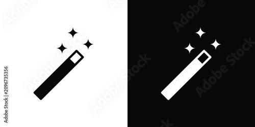 Canvas Print Magic icon minimal artwork bundle