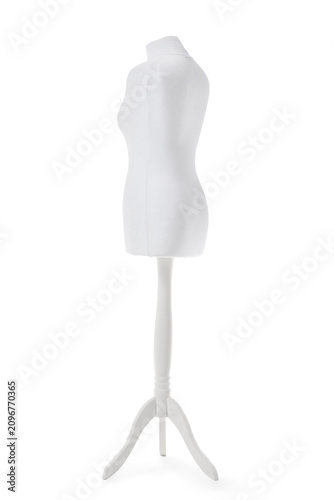 Mannequin for tailor on whi...