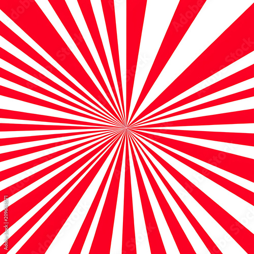 red rays background