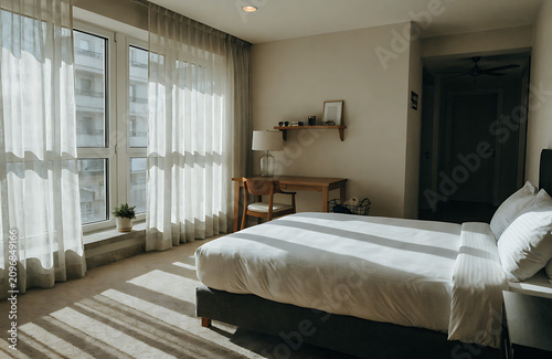 interior of a bedroom