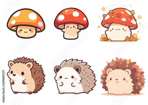 funny cartoon animal heads
