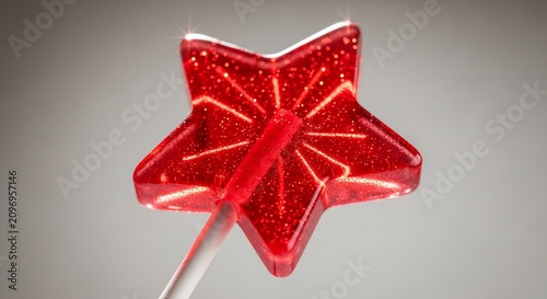 Crimson Starburst: A Sweet Wish Ignites