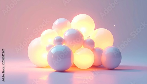 Colorful Easter Eggs on Blue Background with Bright Decorative Patterns for Holiday Celebration, Fun Spring Design and Festive 3D Illustration Concept