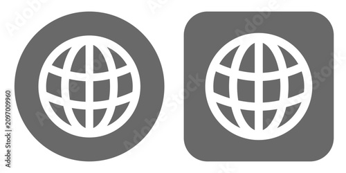 set of world icons