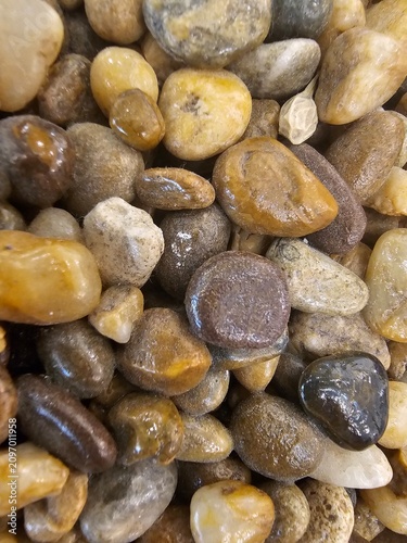 background of brown, golden stone, rock ground