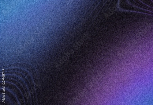 Grain texture gradient background dark blue purple abstract blur on black backdrop, grainy header, poster, web banner, brochure cover or event invitation design