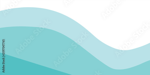 Tableau sur toile Refreshing shimmering water abstract background frame vector illustration mater