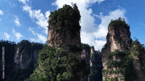 Beautiful landscape in Zhangjiajie, China