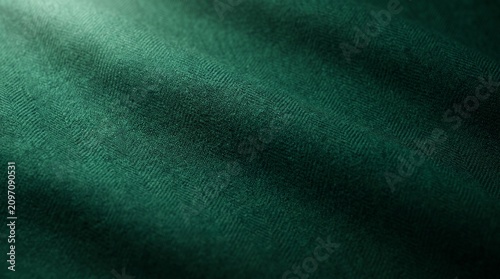 Emerald Green Velvet Fabric Texture – Soft Cloth Background with Folds and Shadows emerald, green, fabric, velvet, cloth, textile, soft, plush, luxury, folds, drape, wrinkle, weave, fiber, material, t