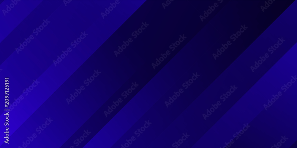 Obraz premium Abstract Dark Blue Geometric Background with Diagonal Stripes and Modern Gradient Layers