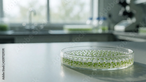 Plant Cell Hydrogel Scaffold Petri Dish