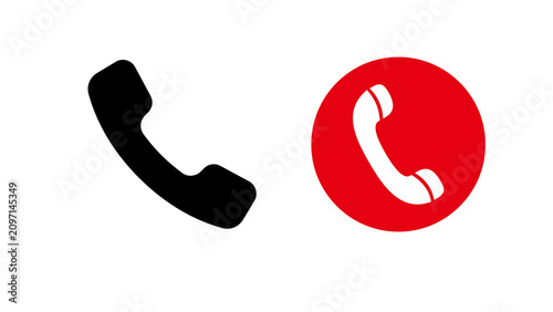 Minimal phone icon isolated on transparent background. Modern telephone PNG symbol for contact, calls, customer support, apps, websites, UI and graphic design projects.