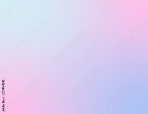 Bild auf Leinwand ピンクと青のグラデーション背景イメージ