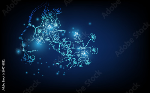 Luxury neon glowing lines, magic energy space light concept, luxury abstract background