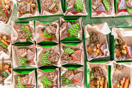 Christmas Cookie Gift Boxes with Festive Packaging
