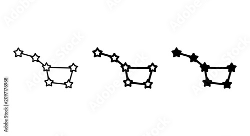 Photos Ursa Major Constellation Icons, Big Dipper Star Patterns, Celestial Navigation S