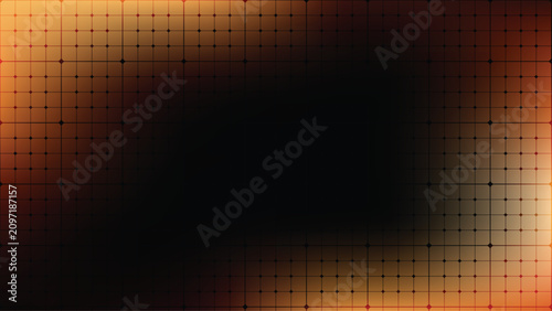 Vignette grid background. Dark gradient overlay on a graph paper texture