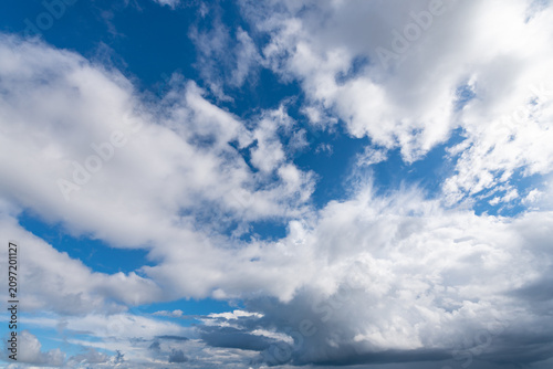 cloudy and sunny sky background