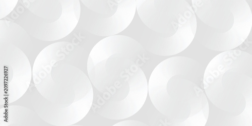 Foto Abstract white glowing geometric lines on gray background