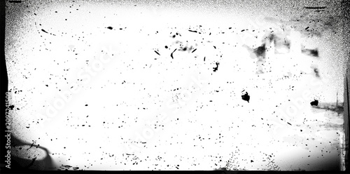 Принти на полотні Grunge white background with distressed photo texture