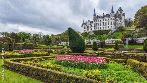 Dunrobin Castle Schottland Scotland Highlands Sutherland Golspie Herrenhaus Moray Firth