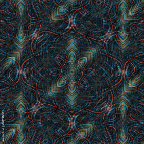 Abstract geometric seamless background for design, printing.